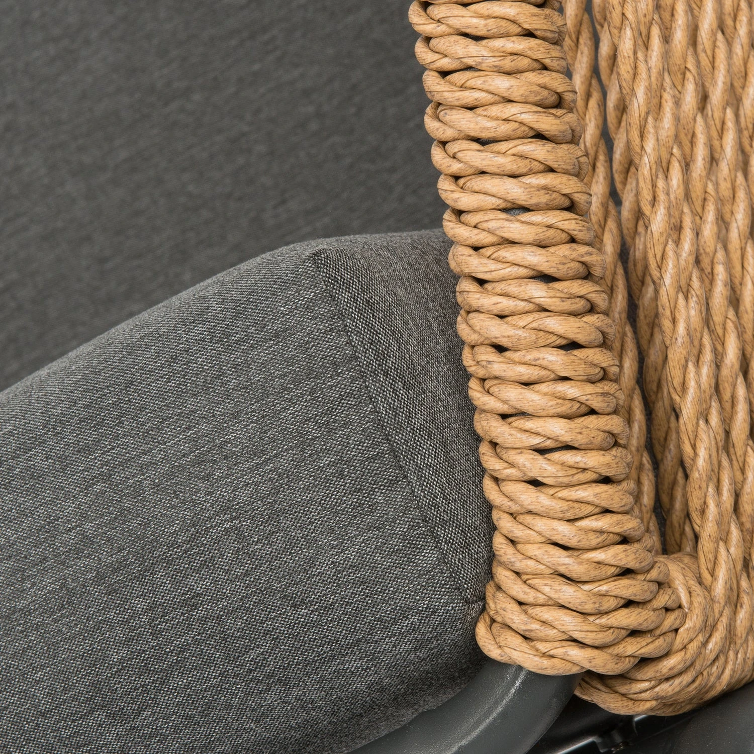 Intratuin 4-zits Loungeset Iris Wicker Naturel 7 Intratuin 4-zits Loungeset Iris Wicker Naturel - Afbeelding 5