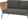 Intratuin 4-zits Loungeset Iris Wicker Naturel -Madison Sales Store 8717263896869 9