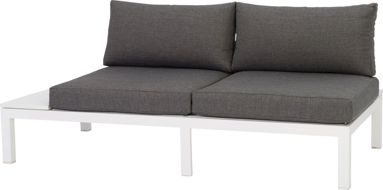 Intratuin 2-zits Loungebank Gio Links/rechts Wit 5 Intratuin 2-zits Loungebank Gio Links/rechts Wit - Afbeelding 3