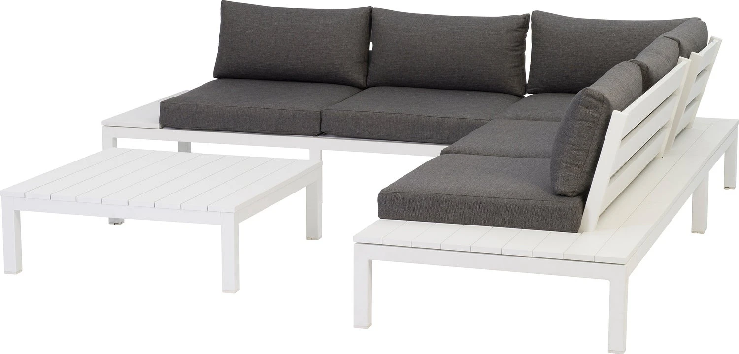 Intratuin 2-zits Loungebank Gio Links/rechts Wit 8 Intratuin 2-zits Loungebank Gio Links/rechts Wit - Afbeelding 6