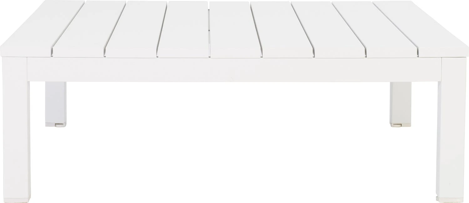 Intratuin Loungetafel Gio Aluminium Wit 93 X 93 X 31 Cm 4 Intratuin Loungetafel Gio Aluminium Wit 93 X 93 X 31 Cm - Afbeelding 2