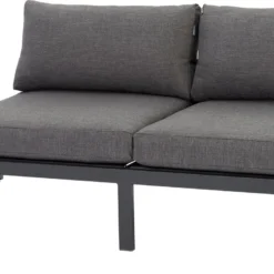 Intratuin 2-zits Loungebank Gio Aluminium Antraciet Links / Rechts 2 Stuks -Madison Sales Store 8717263985464 7