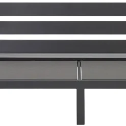 Intratuin 2-zits Loungebank Gio Aluminium Antraciet Links / Rechts 2 Stuks -Madison Sales Store 8717263985464 9