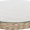 Intratuin Draaiplateau Lazy Susan Lima D 55 Cm Witgrijs -Madison Sales Store 8717263985563