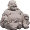 Stone Lite Tuinbeeld Boeddha Grijs 24 X 24 X 24 Cm -Madison Sales Store 8717775915010 0 2 1