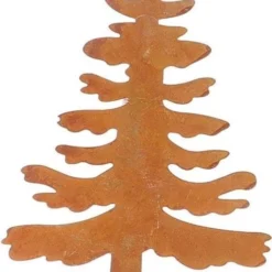 Tuinbeeld Spar Op Voet Lin Roest 25 X 0,3 X 30 Cm