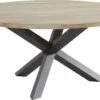 4Seasons Outdoor Eettafel Louvre Teakhout D 160 H 75 Cm