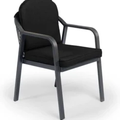 Tierra Outdoor Eettafelstoel Pep Zwart