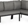 Tierra Outdoor 6-zits Loungebank Liv Aluminum Antraciet Rechts -Madison Sales Store 8718657650135 0