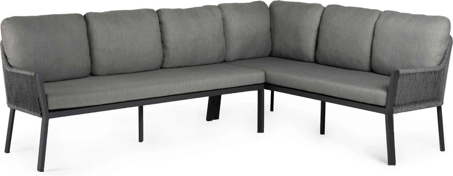 Tierra Outdoor 6-zits Loungebank Liv Aluminum Antraciet Rechts 3 Tierra Outdoor 6-zits Loungebank Liv Aluminum Antraciet Rechts