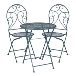 Mica Decorations Bistrostoel Ninet Blauw -Madison Sales Store 8718861887037 2