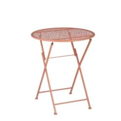 Mica Decorations Bistrotafel Ninet Terracotta D 60 H 70 Cm