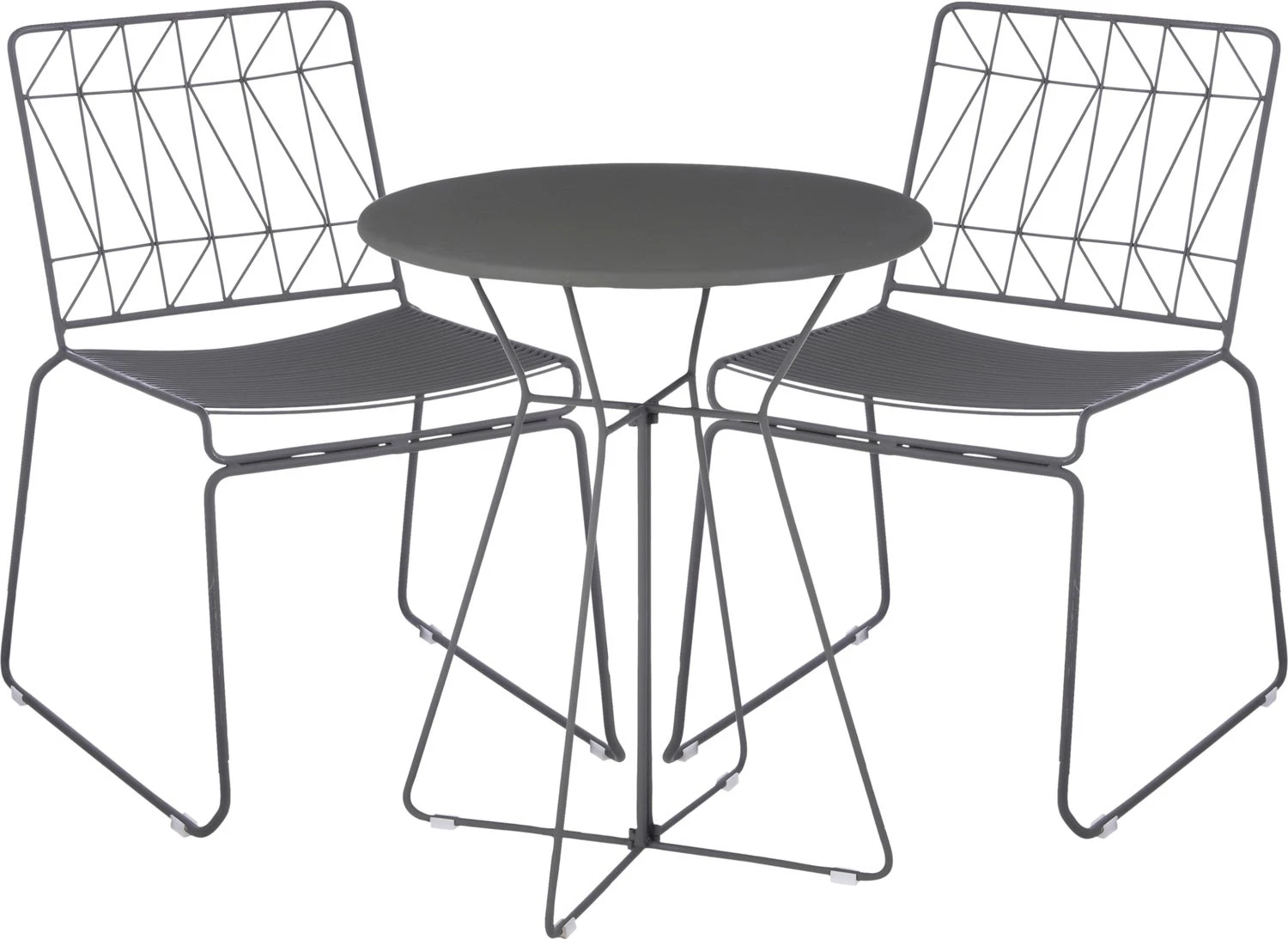 Mica Decorations Bistrostoel Bueno Grijs 4 Mica Decorations Bistrostoel Bueno Grijs - Afbeelding 2