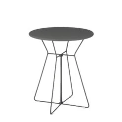 Mica Decorations Bistrotafel Bueno Grijs D 60 H 70 Cm