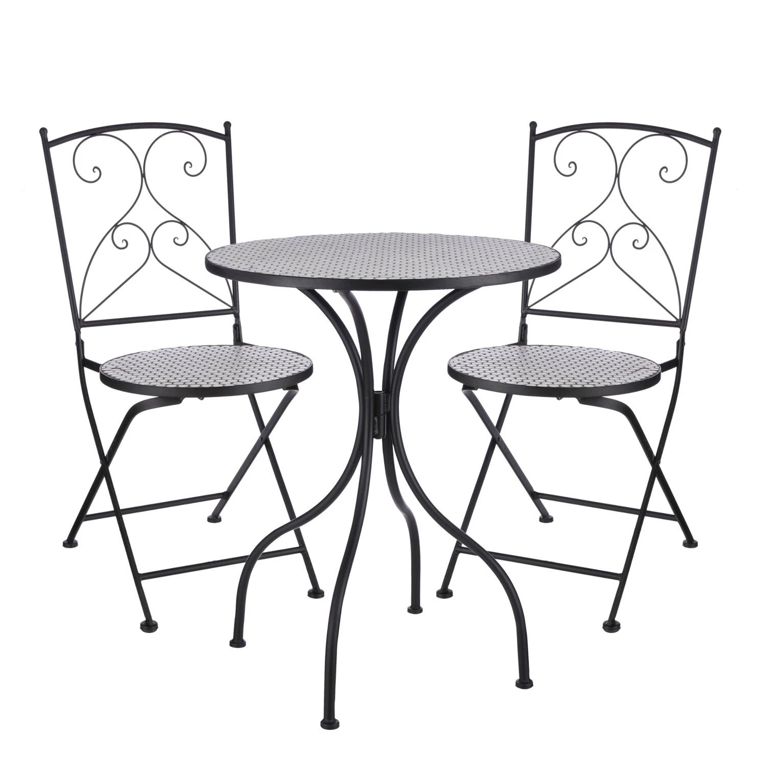 Mica Decorations Bistrotafel Exelsa Wit D 61 H 76 Cm 4 Mica Decorations Bistrotafel Exelsa Wit D 61 H 76 Cm - Afbeelding 2