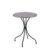 Mica Decorations Bistrotafel Feroza Grijs D 46 H 57,5 Cm -Madison Sales Store 8718861934502
