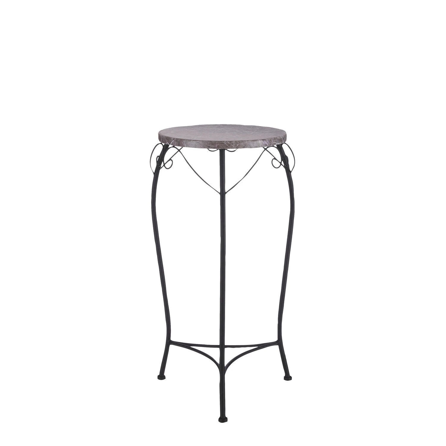 Mica Decorations Bijzettafel Feroza Grijs 35 X 30 X 65 Cm 3 Mica Decorations Bijzettafel Feroza Grijs 35 X 30 X 65 Cm