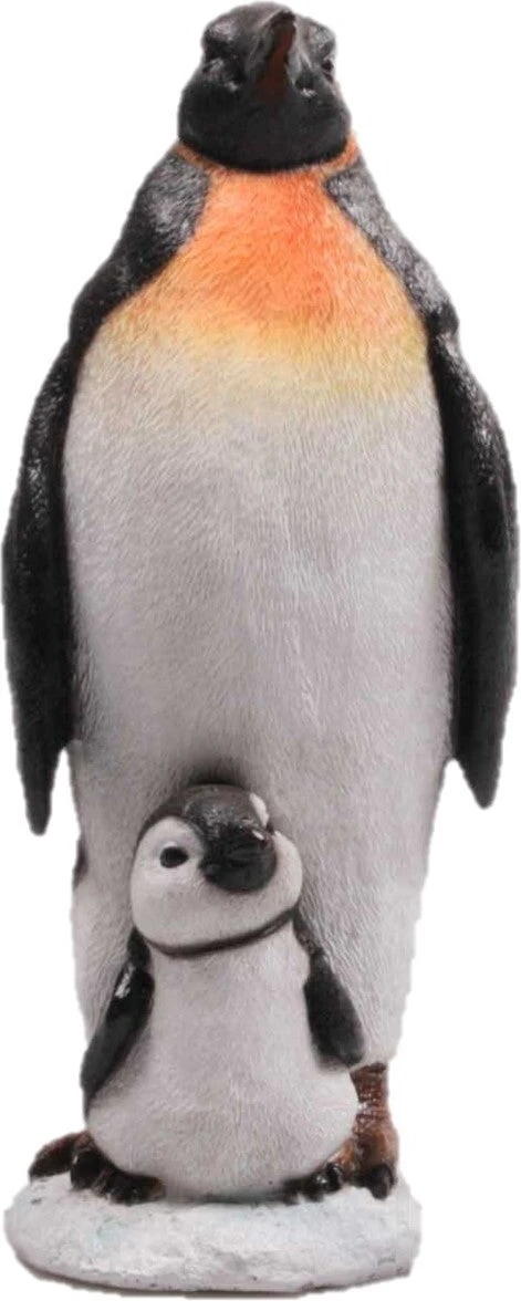 Farmwood Tuinbeeld Koningspinguin Met Jong Cody Wit / Zwart 12 X 12 X 30 Cm 3 Farmwood Tuinbeeld Koningspinguin Met Jong Cody Wit / Zwart 12 X 12 X 30 Cm