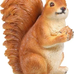 Farmwood Tuinbeeld Eekhoorn Oranje 17 X 12 X 23 Cm