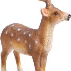 Farmwood Tuinbeeld Hert Brian Bruin / Wit 13 X 7 X 17 Cm