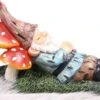 SID Tuinbeeld Kabouter Op Paddenstoel Edward Multi 20 X 9 X 12 Cm -Madison Sales Store 8719048080739 0