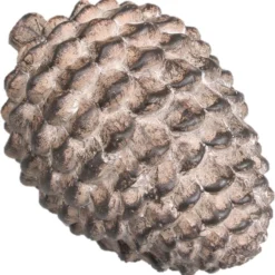 SID Tuinbeeld Dennenappel Bruin 18 X 12 X 12 Cm