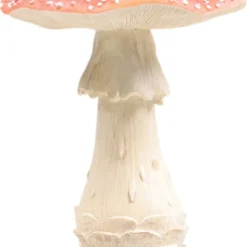 SID Tuinbeeld Paddenstoel Sander Rood / Crème 19 X 19 X 21 Cm