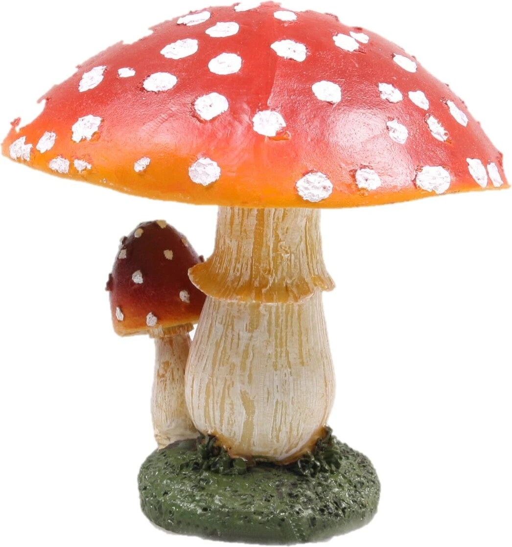 SID Tuinbeeld Paddenstoelen Corey Rood / Wit 5 X 10 X 15,5 Cm 3 SID Tuinbeeld Paddenstoelen Corey Rood / Wit 5 X 10 X 15,5 Cm
