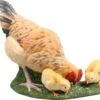 Farmwood Tuinbeeld Kip Met Kuikens Multi 33 X 19 X 28,5 Cm -Madison Sales Store 8719048104244 0 1