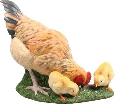 Farmwood Tuinbeeld Kip Met Kuikens Multi 33 X 19 X 28,5 Cm 3 Farmwood Tuinbeeld Kip Met Kuikens Multi 33 X 19 X 28,5 Cm