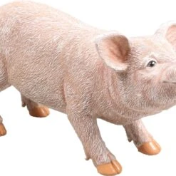 Farmwood Tuinbeeld Varken Roze 13 X 17 X 36 Cm