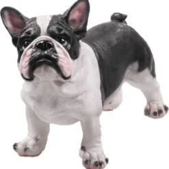 Farmwood Tuinbeeld Bulldog Zwart / Wit 38 X 19 X 30 Cm