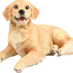 Farmwood Tuinbeeld Golden Retriever Geel 44 X 23 X 26,5 Cm