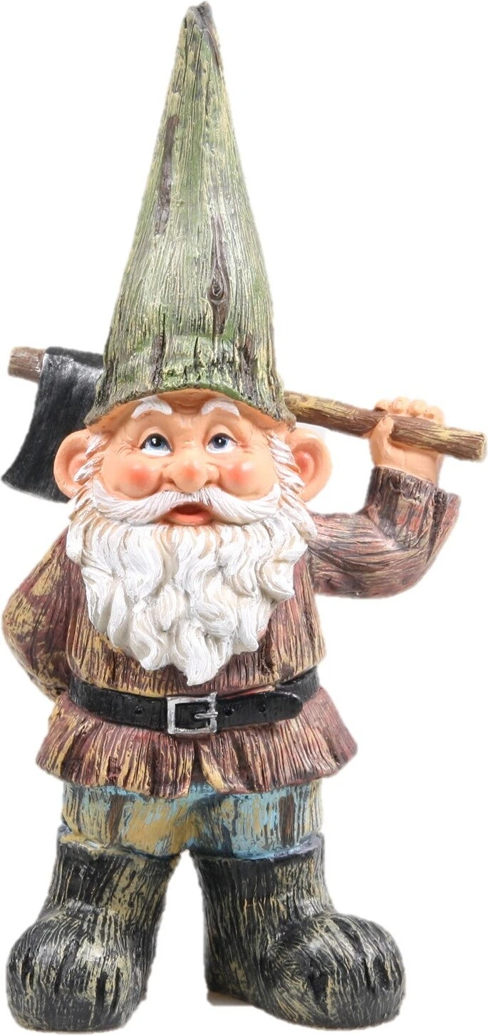 SID Tuinbeeld Kabouter Met Gieter Teun Blauw / Bruin / Groen 18 X 12 X 39 Cm 3 SID Tuinbeeld Kabouter Met Gieter Teun Blauw / Bruin / Groen 18 X 12 X 39 Cm