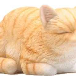 Farmwood Tuinbeeld Slapende Kat Geel 10 X 19 X 11 Cm