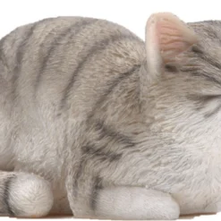 Farmwood Tuinbeeld Slapende Kat Grijs 10 X 19 X 11 Cm