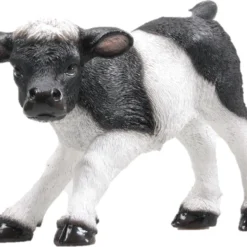 Farmwood Tuinbeeld Kalf Joke Zwart / Wit 30 X 12 X 10 Cm