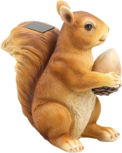 Farmwood Tuinbeeld Eekhoorn LED Maurice Bruin 16 X 9 X 17 Cm 3 Farmwood Tuinbeeld Eekhoorn LED Maurice Bruin 16 X 9 X 17 Cm