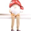 SID Tuinbeeld Kabouter Mr. Mushroom Geel / Rood / Wit 9 X 6,5 X 10 Cm -Madison Sales Store 8719048114540 0