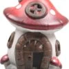 SID Tuinbeeld Paddenstoel Huisje Gerrit Bruin / Rood / Wit 8 X 8 X 15 Cm -Madison Sales Store 8719048114861 0
