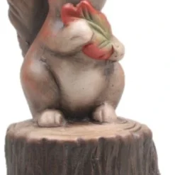 Farmwood Tuinbeeld Eekhoorn Rita Bruin 9,5 X 8,5 X 14 Cm