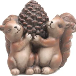 Farmwood Tuinbeeld Eekhoorn Rita Bruin 14 X 7,3 X 12,5 Cm