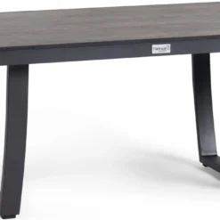 Tierra Outdoor Loungetafel Valencia Aluminium / Trespa Grijs 105 X 60 X 45 Cm