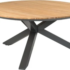Tierra Outdoor Eettafel Omnigo Antraciet D 150 H 74 Cm