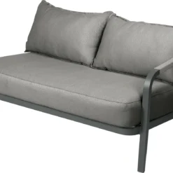 Tierra Outdoor 2-zits Loungebank Pep Aluminium Antraciet Links