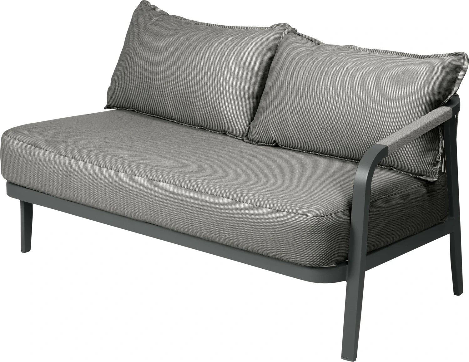 Tierra Outdoor 2-zits Loungebank Pep Aluminium Antraciet Links 3 Tierra Outdoor 2-zits Loungebank Pep Aluminium Antraciet Links