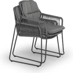 Tierra Outdoor Eettafelstoel Rivera Antraciet -Madison Sales Store 8719638367394 7