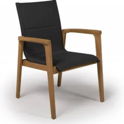 Tierra Outdoor Eettafelstoel Avero Antraciet