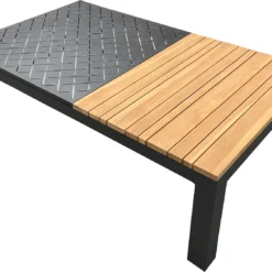 Tierra Outdoor Loungetafel Queens Aluminium Antraciet 110 X 80 X 40 Cm