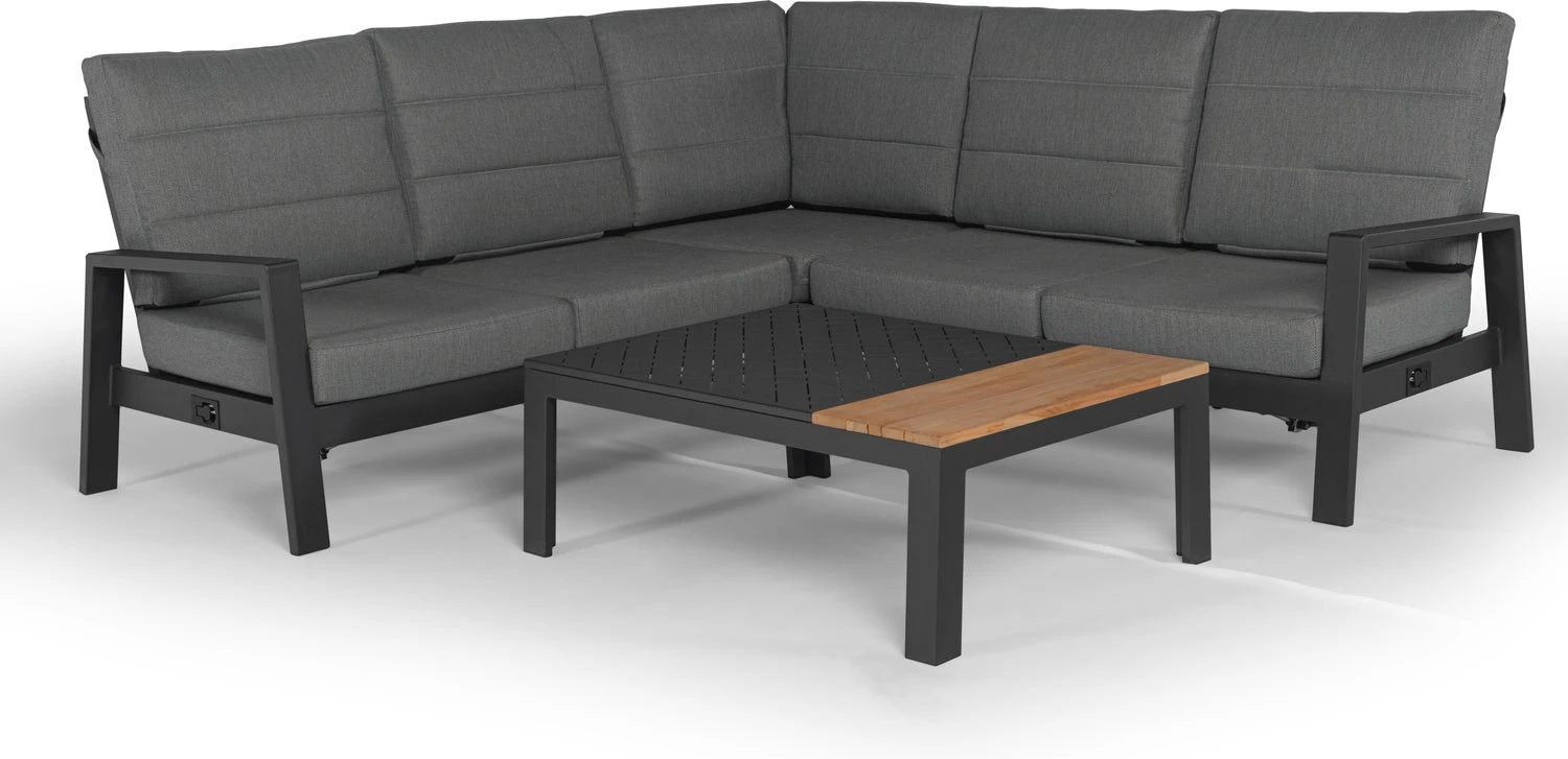 Tierra Outdoor Loungetafel Queens Aluminium Antraciet 110 X 80 X 40 Cm 7 Tierra Outdoor Loungetafel Queens Aluminium Antraciet 110 X 80 X 40 Cm - Afbeelding 5